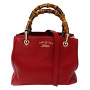 Gucci Vintage Pre-owned Laeder gucci-vskor Red, Dam