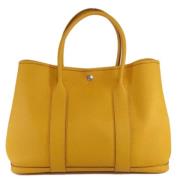 Hermès Vintage Pre-owned Laeder totevskor Yellow, Dam