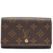 Louis Vuitton Vintage Pre-owned Belagd canvas plnbcker Brown, Dam