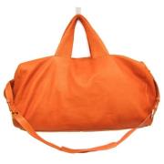 Prada Vintage Pre-owned Laeder resvskor Orange, Dam