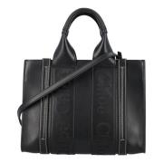 Chloé Svart Läder Toteväska Black, Dam