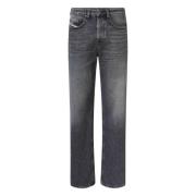 Diesel Urban Eagle Straight Jeans Gray, Herr