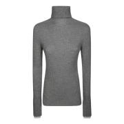 Pinko Stilfull Lupetto Sweater Gray, Dam