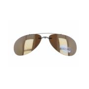 Silhouette Aviator Solglasögon Guld Polycarbonat Linser Brown, Dam