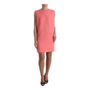 Dolce & Gabbana Elegant rmelsls Shift Mini Klänning Pink, Dam