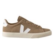 Veja Mocka Sneakers med material Beige, Dam