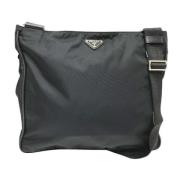 Prada Vintage Pre-owned Tyg prada-vskor Black, Dam