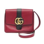 Gucci Vintage Pre-owned Laeder gucci-vskor Red, Dam