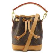 Louis Vuitton Vintage Pre-owned Canvas handvskor Brown, Dam