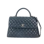 Chanel Vintage Pre-owned Laeder chanel-vskor Black, Dam