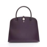 Hermès Vintage Pre-owned Laeder handvskor Purple, Dam