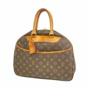 Louis Vuitton Vintage Pre-owned Tyg handvskor Brown, Dam