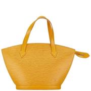 Louis Vuitton Vintage Pre-owned Laeder axelremsvskor Orange, Dam