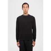 Versace Jeans Couture Logo Fleece Sweater Svart Black, Herr