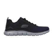 Skechers Herr träningsskor med Memory Foam Black, Herr