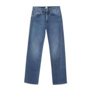 TotêMe Twisted Seam Denim Jeans Blue, Dam