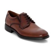 Lloyd Klassisk Extra Bred Derby Sko Brown, Herr