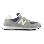 New Balance Klassiska Läder Sneakers Gray, Herr