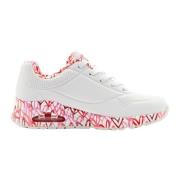 Skechers Sportiga Damskor med Memory Foam White, Dam