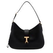 Tom Ford Svart Monarch Hobo-väska Black, Dam