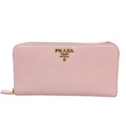 Prada Vintage Pre-owned Laeder plnbcker Pink, Dam