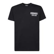 Dsquared2 Svart T-shirt Snygg Bekväm Black, Herr