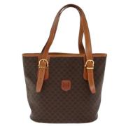 Celine Vintage Pre-owned Canvas totevskor Brown, Dam