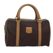 Celine Vintage Pre-owned Canvas resvskor Brown, Dam