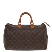 Louis Vuitton Vintage Pre-owned Canvas louis-vuitton-vskor Brown, Dam