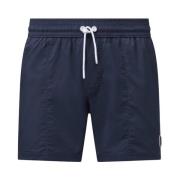 Fusalp Modernt badshorts med elastisk midja Blue, Herr