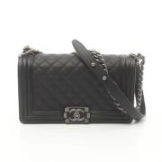 Chanel Vintage Pre-owned Laeder axelremsvskor Black, Dam