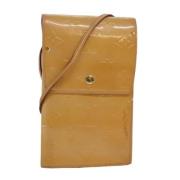 Louis Vuitton Vintage Pre-owned Laeder plnbcker Beige, Dam