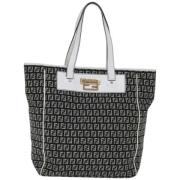 Fendi Vintage Pre-owned Canvas totevskor Black, Dam