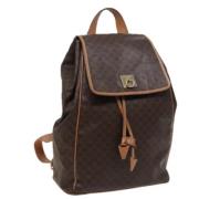 Celine Vintage Pre-owned Canvas ryggsckar Brown, Dam