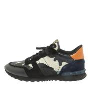 Valentino Vintage Pre-owned Canvas sneakers Black, Herr