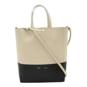 Celine Vintage Pre-owned Laeder totevskor Beige, Dam