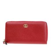 Gucci Vintage Pre-owned Laeder plnbcker Red, Dam