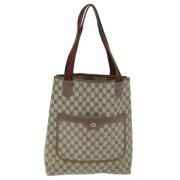 Gucci Vintage Pre-owned Canvas gucci-vskor Beige, Dam