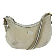 Gucci Vintage Pre-owned Canvas gucci-vskor Beige, Dam