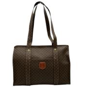 Celine Vintage Pre-owned Canvas totevskor Brown, Dam