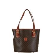 Celine Vintage Pre-owned Canvas totevskor Brown, Dam