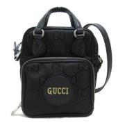 Gucci Vintage Pre-owned Nylon axelremsvskor Black, Dam