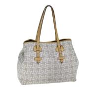 Celine Vintage Pre-owned Laeder totevskor White, Dam