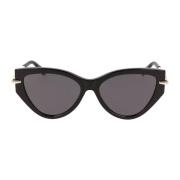 Bvlgari Cat Eye Solglasögon Black, Dam