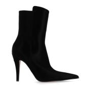 Alexander McQueen Klackade ankelboots Black, Dam