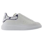 Alexander McQueen Laeder sneakers White, Dam