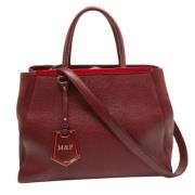 Fendi Vintage Pre-owned Laeder totevskor Red, Dam