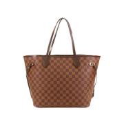 Louis Vuitton Vintage Pre-owned Canvas axelremsvskor Brown, Dam