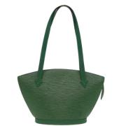 Louis Vuitton Vintage Pre-owned Laeder louis-vuitton-vskor Green, Dam