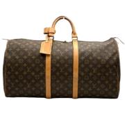 Louis Vuitton Vintage Pre-owned Canvas resvskor Brown, Unisex